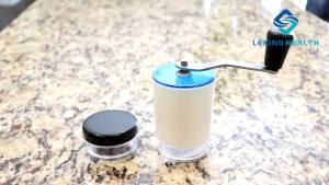 Pill Grinder Pill Crusher – Easily Crushes Multiple Tablets or Vitamins into Fine Powder at Once (Extra Jar Included) - Great Pulverizer for Feeding Tube Kids Pets and Arthritis