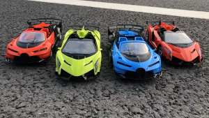 Xe ô tô mui trần điều khiển từ xa 1:18 – 23cm xe RC siêu xe thể thao
