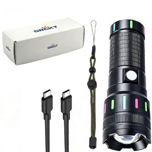 XHP450 Flashlight High Power 8000000Luminous Flashlight Rechargeable LED Light Powerful Torch Lighting 600m Lamp Camping Lantern