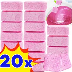 Feelife 20/10Pcs Toilets Cleaning Effervescent Tablet Toilet Cleaner Deodorant Remover Urine Stain Yellow Dirt Home Batnroom Cleaning
