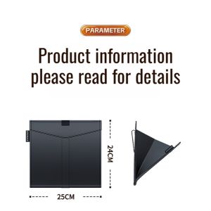 2in1 large capacity folding rear seat multifunctional trash can
