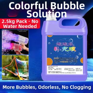 Colorful Safe Childrens Bubble Liquid