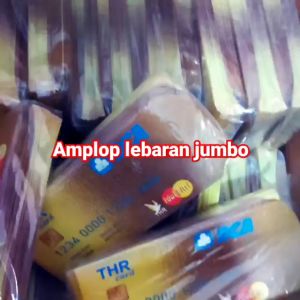 10PCS AMPLOP LEBARAN JUMBO TANPA LIPAT UANG