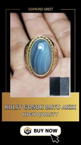 Kulit Gosok Poles Batu Akik dan Permata Premium Tebal Kulit gosok batu