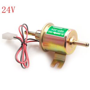 Đa Năng 12V 24V Điện Bơm Nhiên Liệu Áp Lực Thấp Bu Lông Cố Định Dây Cho Xe Bộ Chế Hòa Khí Xe Máy ATV-Dầu Diesel HEP-02A