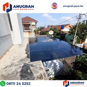 Atap Kanopi Kaca Tempered 8 mm-Holo Galvanis