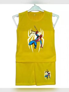 Jiusenli Set Singlet Anak & Setelan Anak Edisi Seru