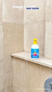 Tropee Bebe x Pinkfong Shampoo & Conditioner 250ml | Sampo Kondisioner Bayi dan Anak | Free SLS | Anti Lepek