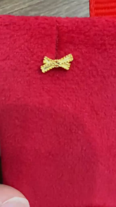 Poh Heng Jewellery 22K Bow Earrings in Yellow Gold [Price By Weight]