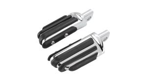 JNYD Nhôm Xe Máy Để Chân Nam Gắn Footpegs Cho Harley Sportster Touring Tùy Chỉnh Dyna Fat Bob Softail Fat Boy