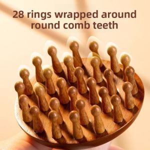 JIFANPAUL | Acupoint Scalp Massage Comb for Hair Nourishment and Health