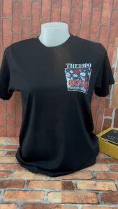 ของผู้ชาย ผู้ชาย เสื้อยึด คอกลม แขน สั้น ผ้า คาตตอลพิมพ์ ลาย ผ้าลูก สำหรับการหมดหมด