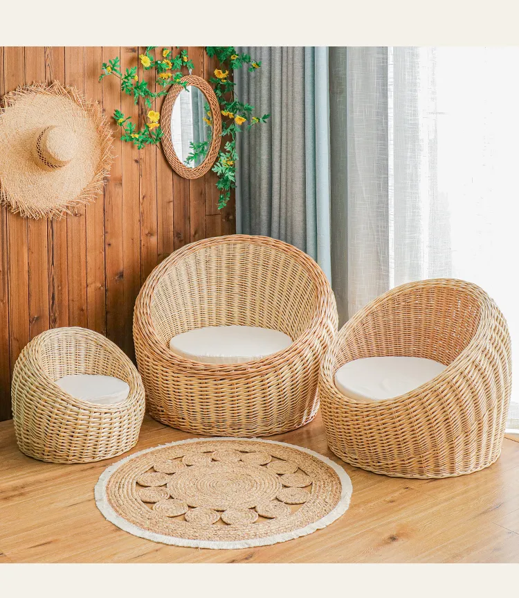 Hand on sale woven chair