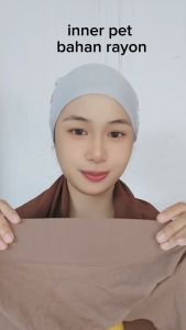 Ciput Inner Pet Segitiga Tali Ikat Topi New Bahan Rayon Premium