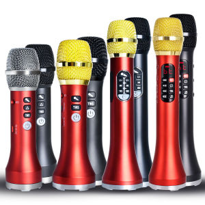other | Powerful Ultra Clear Sound Karaoke Microphone Megaphone Mic Speaker 40W/25W/20W Intelligent Wireless Portable for Outdoor Travel