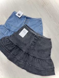 🍒🍒🍒 CHÂN VÁY JEAN MIDI 2 TẦNG UTRRB