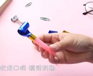 เล่นเด็กสําหรับงานปาร์ตี้ - นกหวีดกระดาษไม่มีลาย ของเล่นเด็กสําหรับงานปาร์ตี้