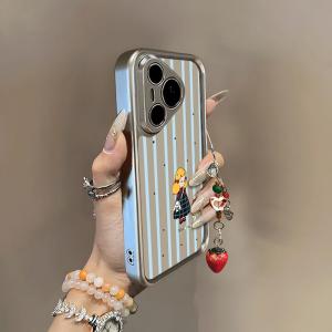 Sup&LV | เคสป้องกันแรงกระแทกเต็มรูปแบบสำหรับ Huawei Pura70pro หนังนุ่ม