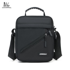 LouisWill Men Bag Fashion Shoulder Bag Cross Body Bag Casual Handbag Multiple Pocket Design Large Capacity Waterproof Lightweight Casual Sport Street Bag