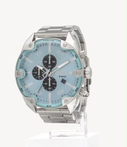 Diesel Spiked Silver Watch DZ4655