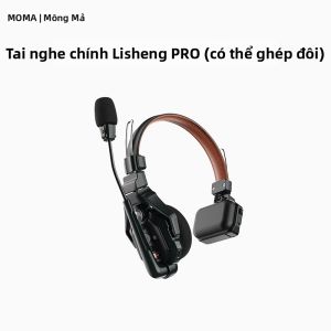 Hollyland | Hệ Thống Đàm Thoại Không Dây Ba Chiều với Tai Nghe Giảm Ồn