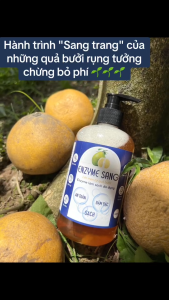 (Enzyme Sang) Nước Giặt Sinh Học Lên Men Từ Quả Bưởi - Dịu nhẹ với da Can 2L - 5L Koshka Home