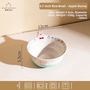 MODERN SWEETHOME | Pretty Household Individual Use Soup and Salad Bowl
