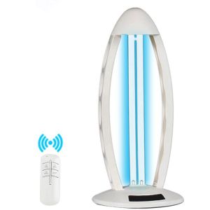 Đèn Khử Khuẩn Tia UV Di Động Điều Khiển Từ Xa Dùng Trong Nhà Bếp Phòng Ngủ Bệnh Viện Trường Học Mẫu Giáo Khử Khuẩn Bằng Oxi Hóa