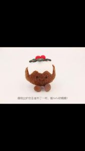Fun Fruit Series Doll Stuffed Bitter Gourd Plush Toy Handmade Doll Cartoon Anime Cute Childrens Birthday Gift Doll