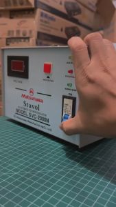 Stabilizer Matsunaga SVC-2000VA & Stavol Stabilizer Analog: Alat Penstabil Listrik