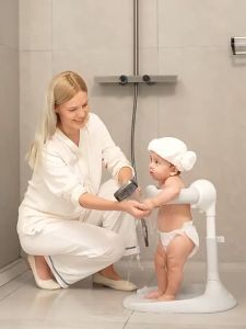 ที่ยืนอาบน้ำเด็ก อุปกรณ์ช่วยยืนอาบน้ำเด็ก ที่ช่วยหัดยืนเวลาอาบน้ำ ปรับความสูงได้ อาบน้ำง่าย