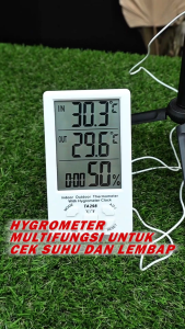 Termometer Hygrometer Clock Digital TA298 Indoor Outdoor: Panduan Lengkap