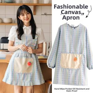SHIKATU | Breathable Dirt-Resistant Easy-Wiping Long-Sleeved Apron