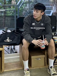 Extra Large Mens Long Sleeve Cotton T-Shirt Street Style Hip Hop Versatile Top Breathable Comfortable Loose Fit round Neck