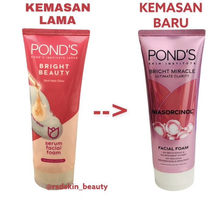 PONDS POND'S Bright Beauty Facial Foam 100ml