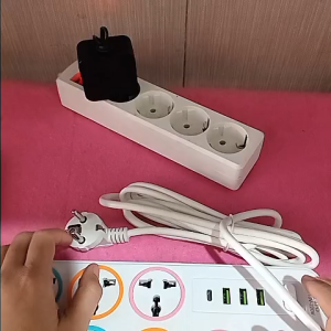 N159 ORI COLOKAN KABEL 2.6 METER 5V 3.5A ADAPTOR USB A TIPE TYPE C ADAPTER TRAVEL charger stopkontak