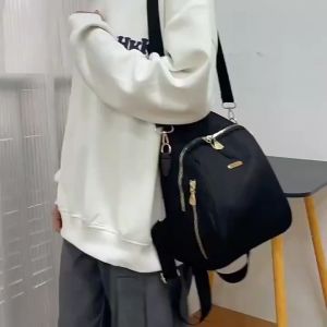 Tas Ransel Wanita Multifungsi Fashion Remaja Backpack Perempuan Terkini Tas Ransel Fashion Terbaru 2024 Nylon Waterfroop Imfort Tas Ransel Wanita