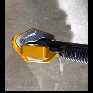 【Safwan】 Safwan traders For Yamaha XMAX 300 XMAX 250 2017-2024 Motorcycle Side Stand Parking Kickstand Plate Accessorie xmax300 v2