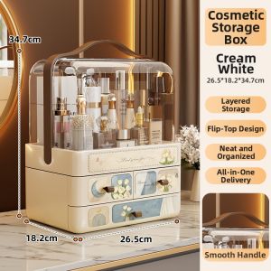 Dustproof Large Capacity Cosmetic Organizer
