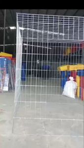 Lòng 1M2 x1m5x1m5 và 1mx1m5x1m5 [lòng gà ráp sẳn] chuồng gà lắp ráp  lòng vuông  chuồng vuông chuồng kẽm lòng kẽm