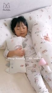 Awibubu Ultra Soft Bamboo Hugging Pillow | Baby Pillow