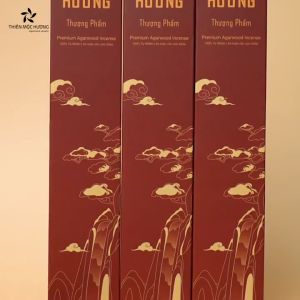 [100 cây] Nhang loại Trầm Hương Đại Cát Thượng Phẩm (16 năm) lưu hương đến 3h nhang sạch tốt cho sức khỏe