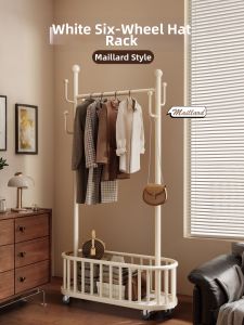 YIXUAN | Elegant Multi-functional Closet Organizer Rack with Basket