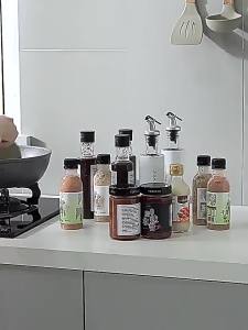 Luxury Kitchen Rotating Spice Rack 360 Multi-Functional Storage  for Sauce and Vinegar Seasoning Desktop Rotating Storage