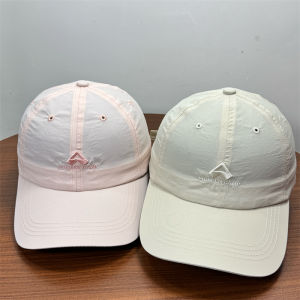 Mũ Bóng Chày Cotton Thoáng Khí Nhanh Khô Mùa Hè Xuân Thu Phong Cách Hàn Quốc Đa Năng Thời Trang Chống Nắng Mới Màu Trơn