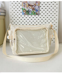 JIFANPAUL | Transparent Minimalist Large Capacity Shoulder Satchel