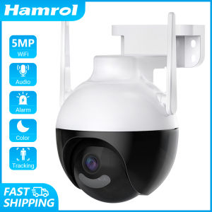 Hamrol UHD 4MP Smart PTZ WiFi IP Camera: Your Ultimate Outdoor Surveillance Solution