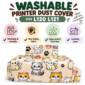 WASHABLE PRINTER DUST COVER FITS L120 L121
