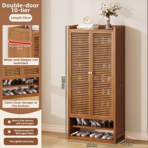 XUNHUAI | Narrow Household Entry Shoe Cabinet Multi-tiered