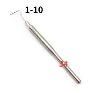 PIORPOY Dental Periodontal Probe 1-10 1-15 With Scale Explorer Probe Instrument Stainless Steel Dentist Teeth Clean Hygiene Tool